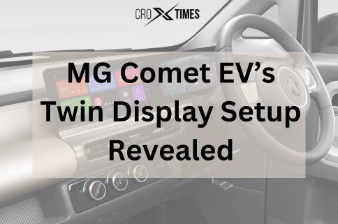 MG Comet EV’s Twin Display Setup Revealed