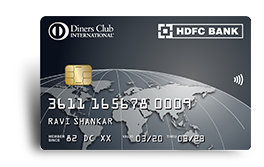 HDFC Bank Diners Black Credit Card