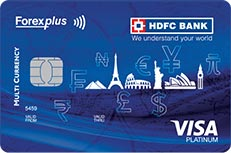 HDFC ForexPlus Card